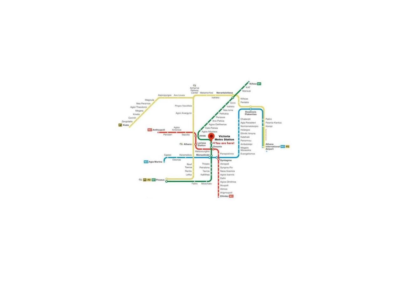 Spacious Central Flat☆3Min To Metro☆Ac|Netflix|Pc Ateny Zewnętrze zdjęcie