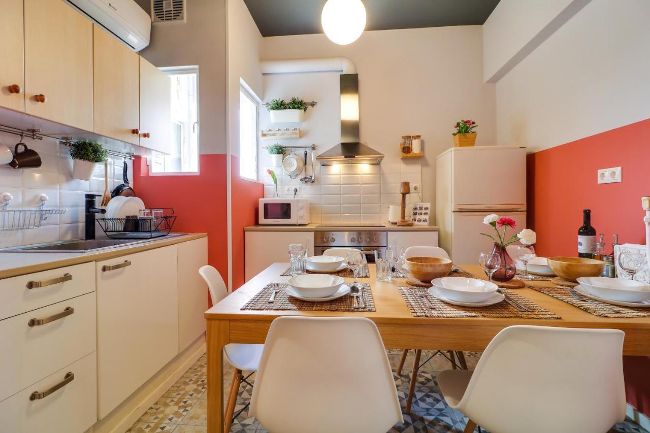 Spacious Central Flat☆3Min To Metro☆Ac|Netflix|Pc Ateny Zewnętrze zdjęcie