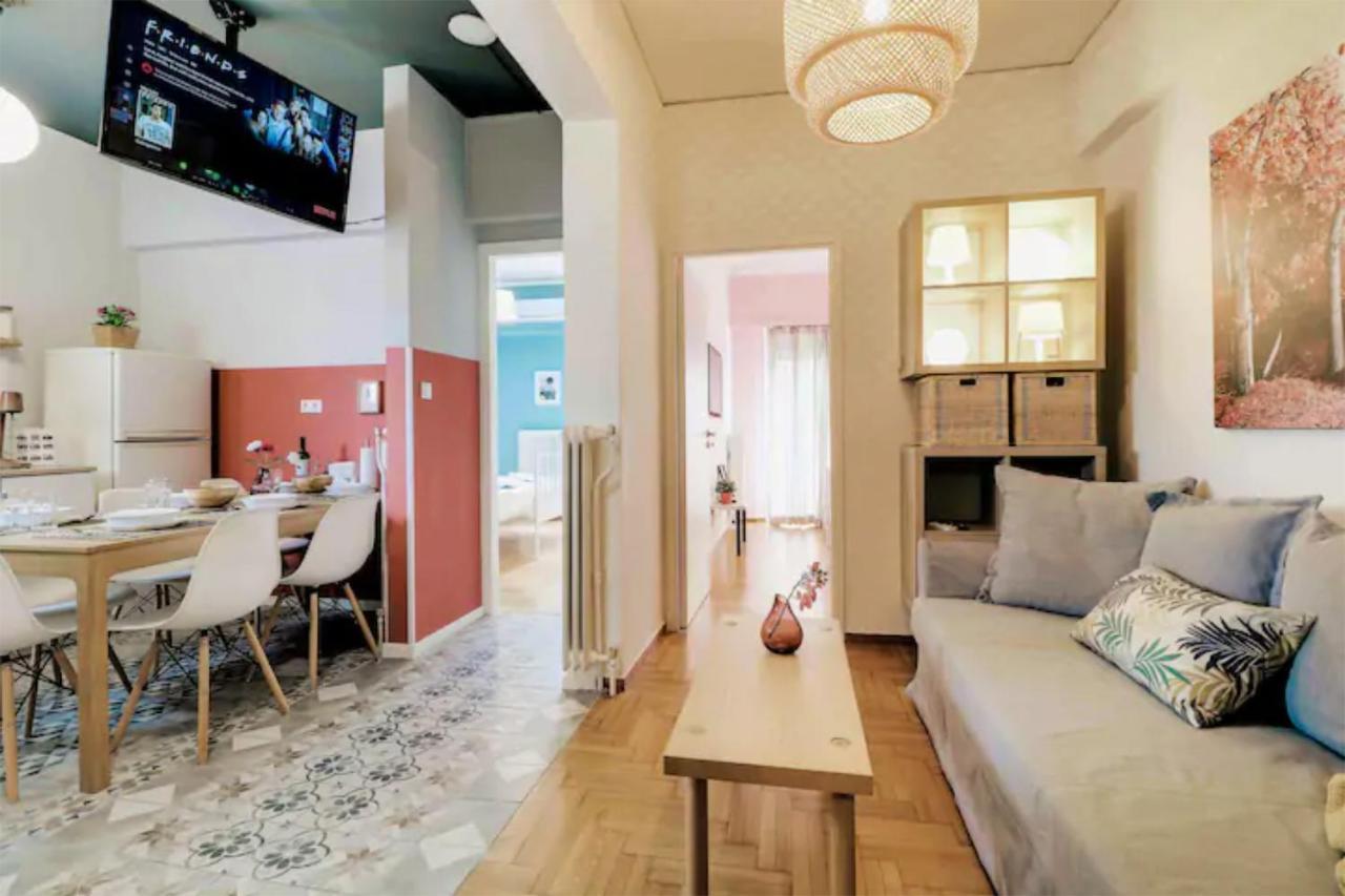 Spacious Central Flat☆3Min To Metro☆Ac|Netflix|Pc Ateny Zewnętrze zdjęcie